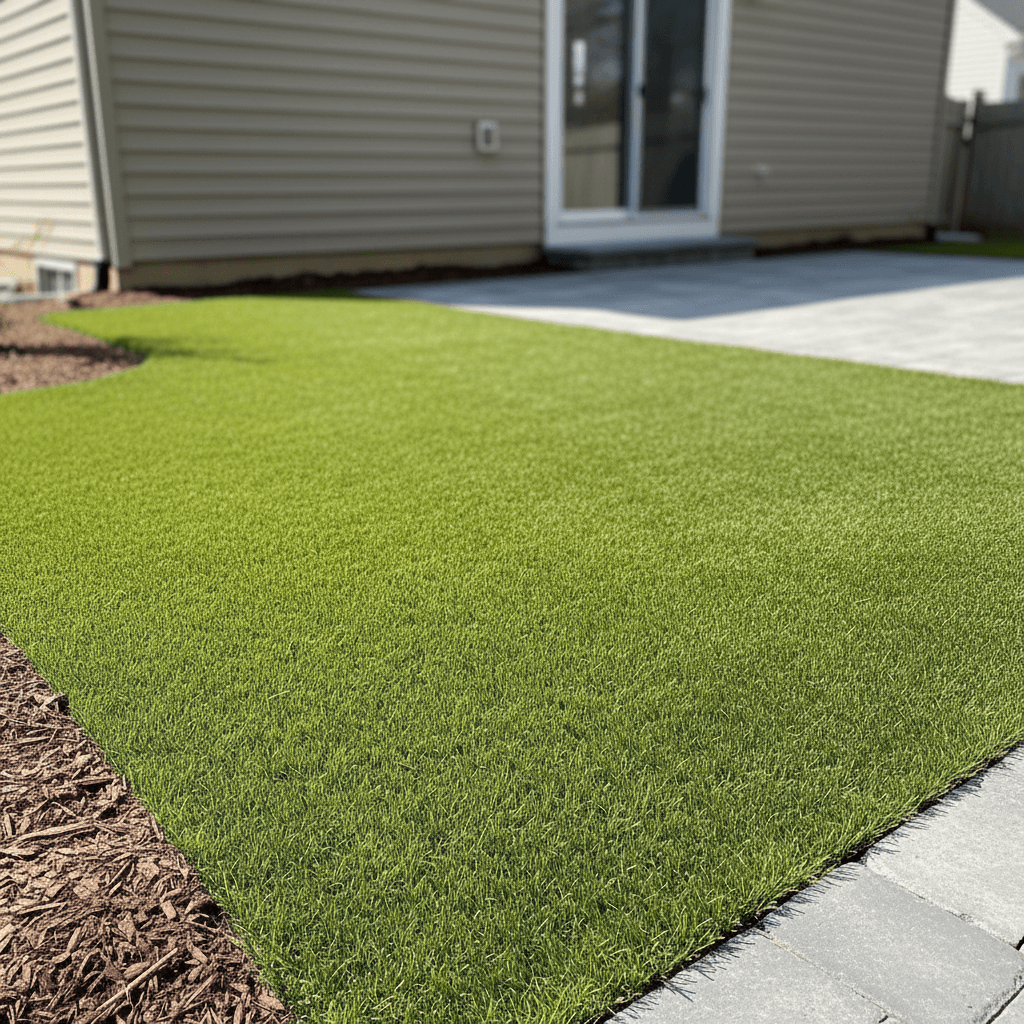 Artificial turf installation