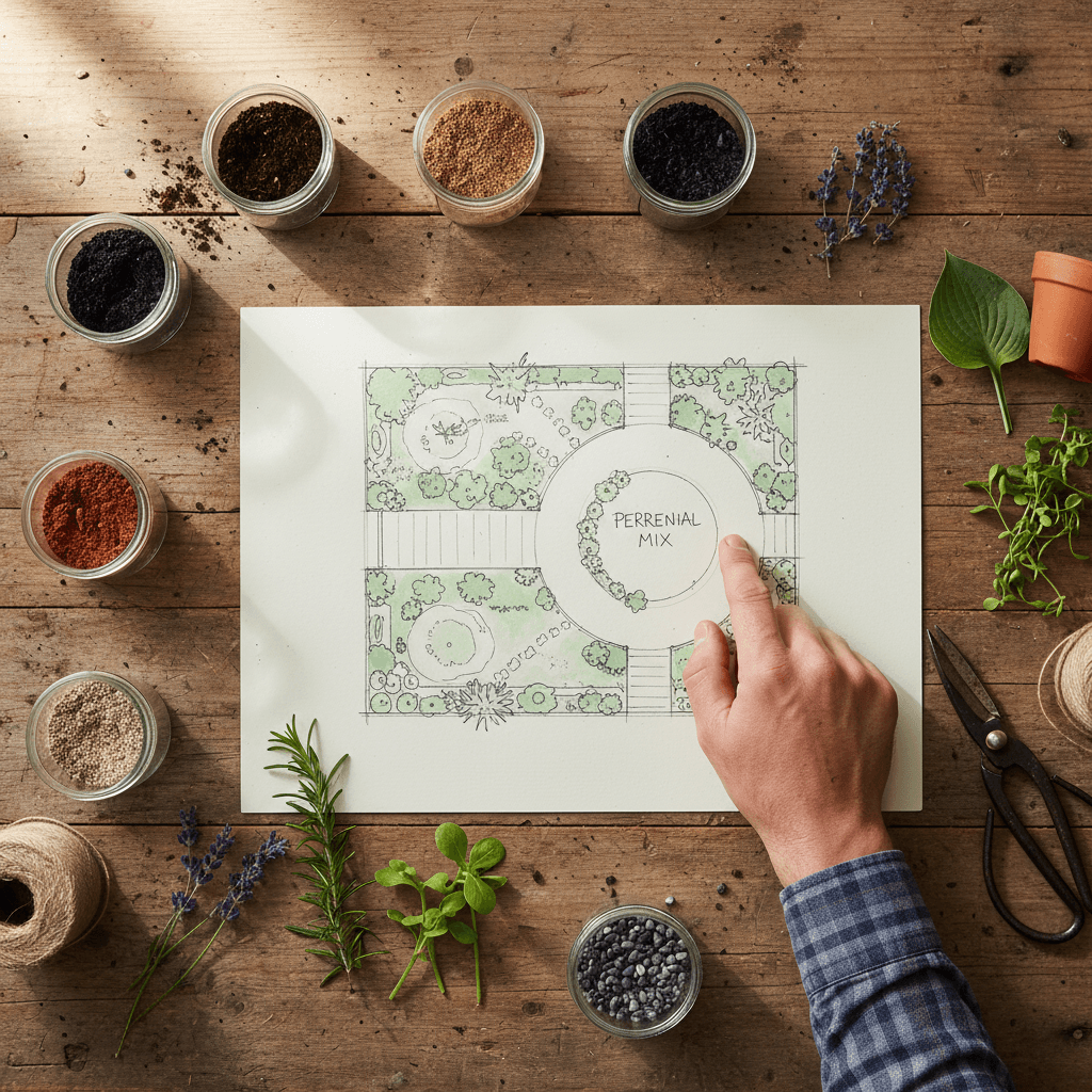 Garden design planning and consultation